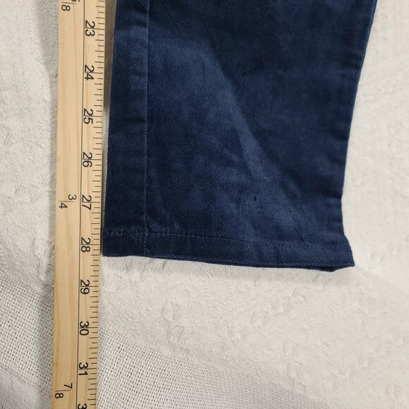 Brooks brothers velvet 5 pocket casual pant Size 10 dark academia preppy coastal - Picture 6 of 9